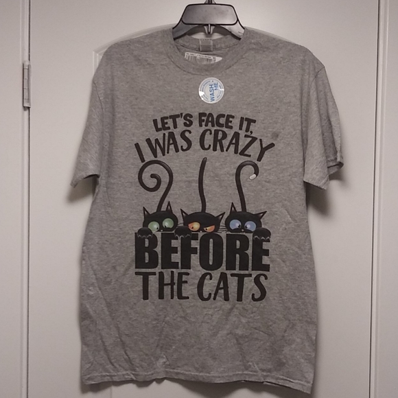 Crazy Before The Cats Tee - Picture 3 of 3
